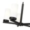 Z-Lite Danica 5 Light Chandelier, 19.5in. W x 12.5in. H, Matte Black 3044-5MB - alternate 3